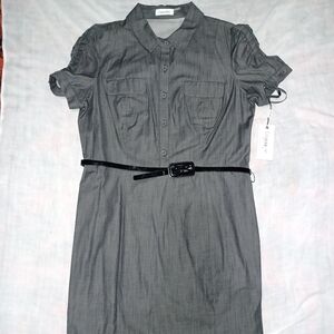 Calvin Klein Shirt Dress Size 12 Unworn
